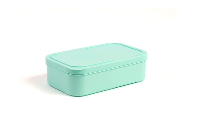 Food Container Cyan